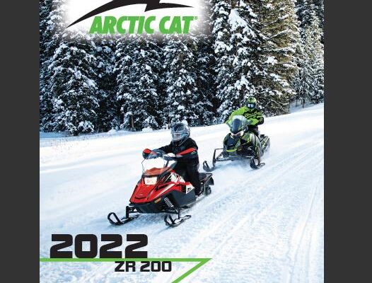 Printed Arctic Cat ZR 9000 Thundercat 2020 New Service Manual 2262-819 